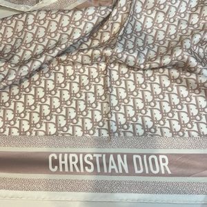 Dior silk scarf